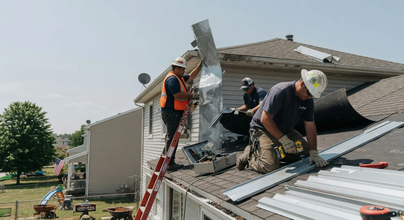 Metal Roof Repair in South Barre, MA